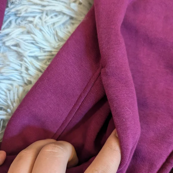 Puma Women's Cowl Neck Sweater in Purple - Picture 5 of 10